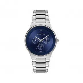 宝路华/Bulova  40 MM 不锈钢 石英机芯 手表 43D107