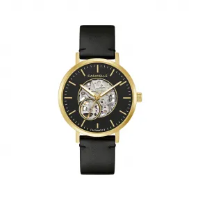 宝路华/Bulova Caravelle系列 39.5 MM 不锈钢 自动机械机芯 手表 44A121