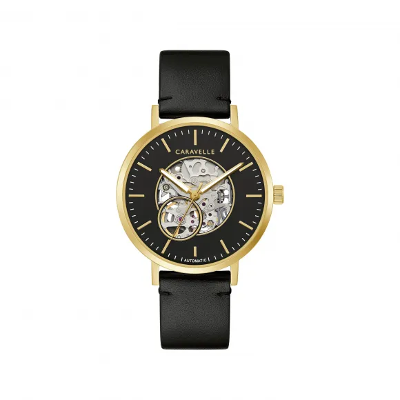 宝路华/Bulova Caravelle系列 39.5 MM 不锈钢 自动机械机芯 手表 44A121