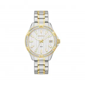 宝路华/Bulova Caravelle系列 36 MM 不锈钢 石英机芯 手表 45M120