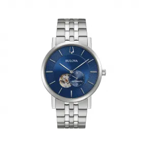 宝路华/Bulova Classic 系列 42 mm 不锈钢 自动机械机芯 男表 96A247