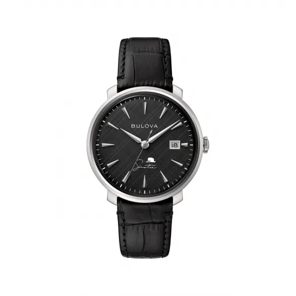 宝路华/Bulova Frank-Sinatra系列 40.00 MM 不锈钢 自动机械机芯 男表 96B360