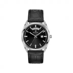 宝路华/Bulova Surveyor系列 39.00 MM 不锈钢 石英机芯 男表 96C128