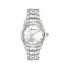 宝路华/Bulova Classic-Diamonds系列 33.00 MM 不锈钢 石英机芯 女表 96P182