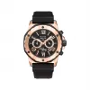 宝路华/Bulova Marine Star 系列 44 mm 黑色及玫瑰金色离子镀层不锈钢 石英机芯 男表 98B104