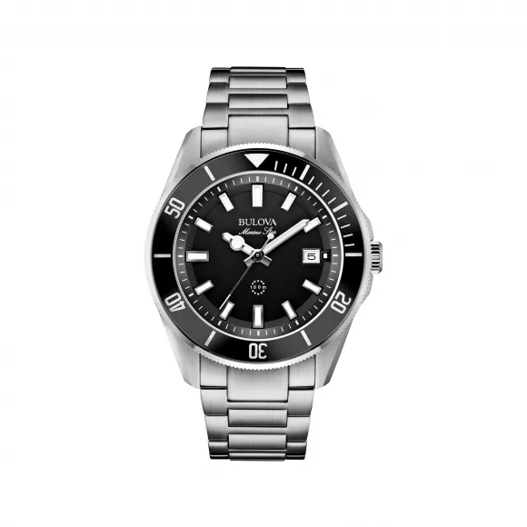 宝路华/Bulova Marine-Star系列 43.00 MM 不锈钢 石英机芯 男表 98B203