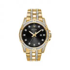 宝路华/Bulova  43 MM 不锈钢 石英机芯 手表 98K107