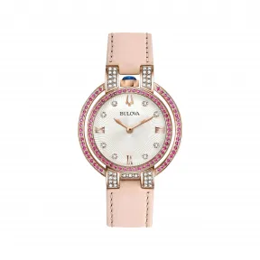 宝路华/Bulova  35 MM 不锈钢 石英机芯 手表 98R257