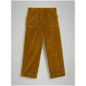 博百利/Burberry  灯芯绒阔腿裤 (赭石色)  80025941