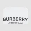 博百利/Burberry 童装 徽标印花棉质 T 恤衫 (白色) 80115641