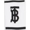 博百利/Burberry 男士 专属标识图案嵌花袜 (白色)  80121081