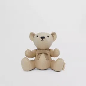 博百利/Burberry 棉质嘎巴甸 Thomas 泰迪熊 (蜂蜜色) - 儿童 80475081