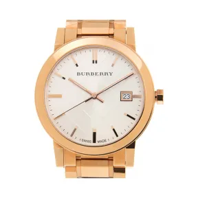 博百利/Burberry 镀金 白色 石英机芯 Bu9004 BU9004