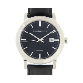 博百利/Burberry 精钢 黑色 自动机芯 Bu9302 BU9302