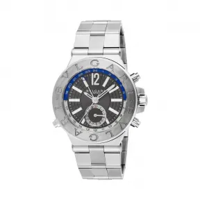 宝格丽/Bvlgari 灰色 精钢 自动机芯 手表 DG40C14SSDGMT