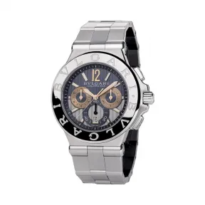 宝格丽/Bvlgari DIAGONO 40 MM  自动机械机芯 男表 DG42C14SWGSDCH 