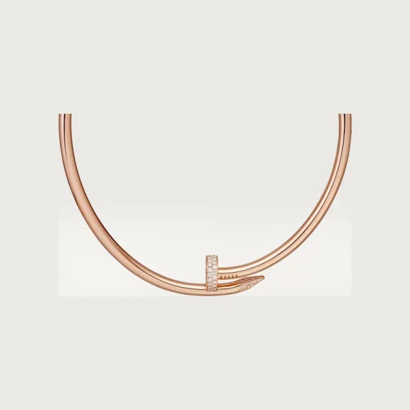 卡地亚/Cartier N7424243 Juste un Clou项链 18K玫瑰金 玫瑰金 钻石 