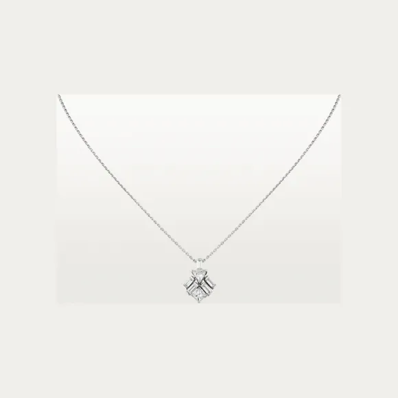 卡地亚/Cartier N7424283 - Reflection de Cartier项链 18K白金 - 白金 钻石