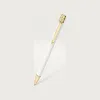 卡地亚/Cartier OP000149 - Santos de Cartier圆珠笔 - 小号款 白色亮漆 镀金饰面