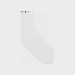 思琳/Celine 女士 CELINE 棉袜 - 米白色 2A41O961M.01OW