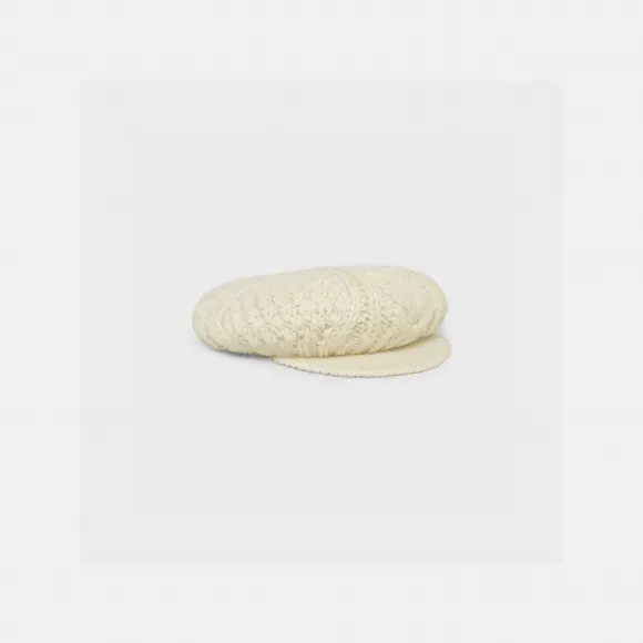 思琳/Celine ARAN马海毛羊毛贝雷帽 2ADX7930V.01OW