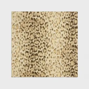 思琳/Celine TRIOMPHE豹纹印花桑蚕丝提花头巾 2AWB6172Y.19LE