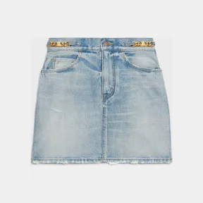思琳/Celine RIDER水洗短裙 2S169084O.08KW.24