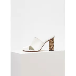 思琳/Celine  Pirate Nappa小羊皮和蟒蛇皮穆勒鞋 322234PPIC.01OP