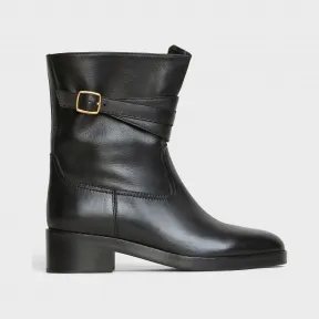 思琳/Celine 女士 CELINE Folco 小牛皮中帮靴 334203220C.38NO