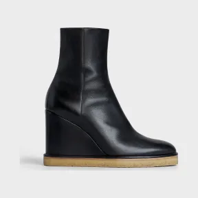 思琳/Celine 女士 Manon Wedge 小牛皮及踝靴 335453190C.38NO