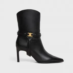 思琳/Celine 女士 VERNEUIL TRIOMPHE牛皮革系带低帮靴 352303492C.38NO.34