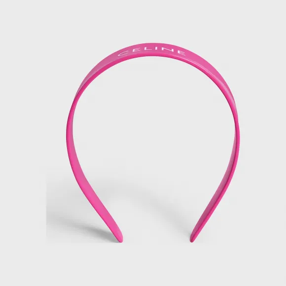 思琳/Celine CELINE Monochroms醋酸酯CELINE字样头带 46Y376CLA.01OB