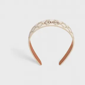 思琳/Celine 女士 标志印花牛皮革和人造革头带 46Z952CCT.04GT.TU