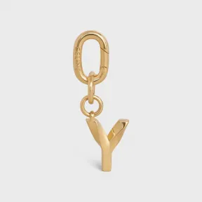 思琳/Celine 黄铜Y字坠饰 49H126BRA.35OR