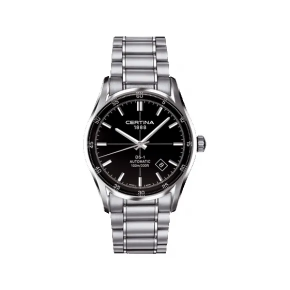 雪铁纳/Certina DS-1 39.00 MM 不锈钢 男表 C0064071105100