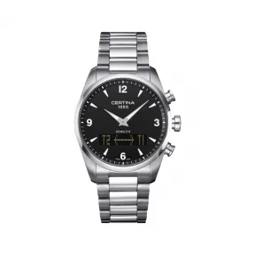 雪铁纳/Certina DS Multi-8 智能系列 42.00 MM 316L 精钢 石英机芯 男表 C020.419.11.057.00