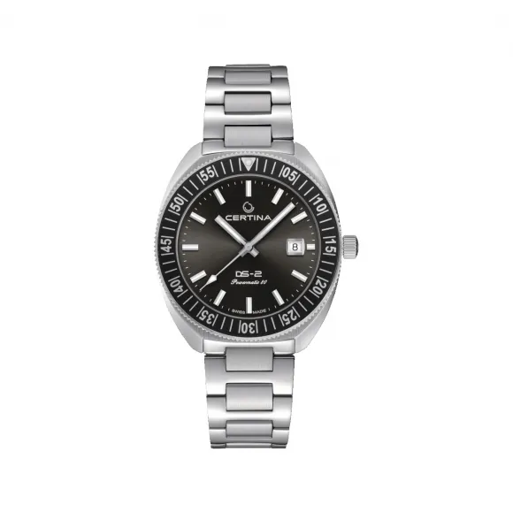 雪铁纳/Certina DS-2 41.1MM 316L精钢|316L精钢 自动机械机芯 男表 C024.607.11.081.02