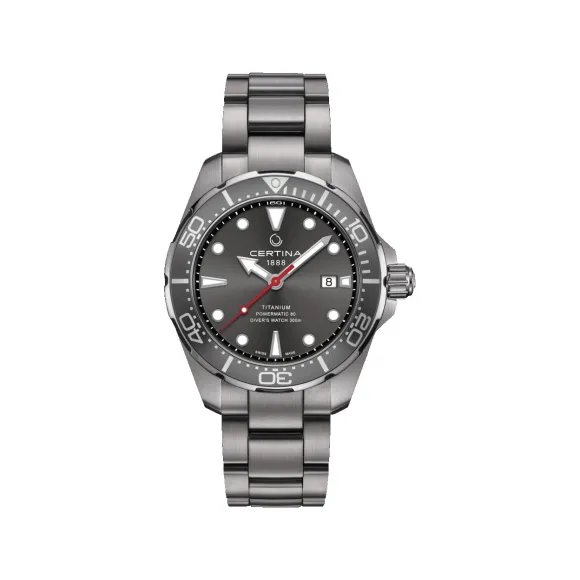 雪铁纳/Certina 动能系列潜水 43MM 钛金属 自动机械机芯  C032.407.44.081.00