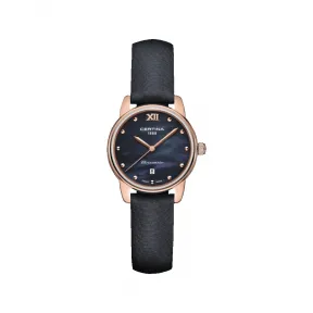 雪铁纳/Certina 星悦系列 27.5MM PVD316L精钢 石英机芯  C033.051.36.128.00