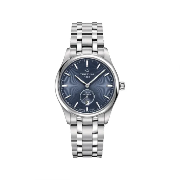 雪铁纳/Certina DS-8 系列 40MM 316L精钢|316L精钢 自动机械机芯 男表 C033.428.11.041.00