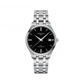 雪铁纳/Certina 星悦系列 40.2MM 316L精钢 石英机芯  C033.451.11.051.00