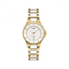 雪铁纳/Certina DS-6 35MM PVD涂层 316L精钢|PVD涂层 316L精钢 石英机芯 女表 C039.251.33.017.00