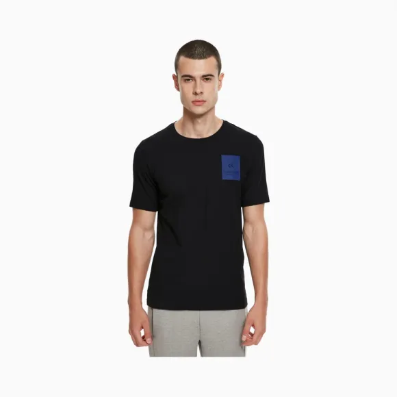 卡尔文·克莱恩/Calvin Klein 男士秋冬新款圆领短袖针织休闲上装 4MH8K279-休闲运动系列