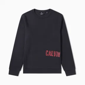 卡尔文·克莱恩/Calvin Klein 男士Logo圆领长袖卫衣4MH9W384-休闲运动系列