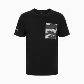 Calvin Klein 男装 迷彩图案短袖T恤4Ms0K161-牛仔休闲系列