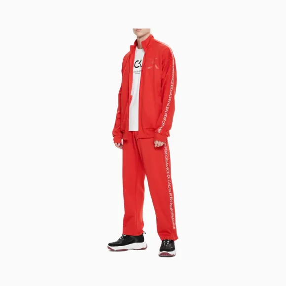 卡尔文·克莱恩/Calvin Klein 男士新款拉链LOGO边针织休闲上装 4MS9J438-休闲运动系列