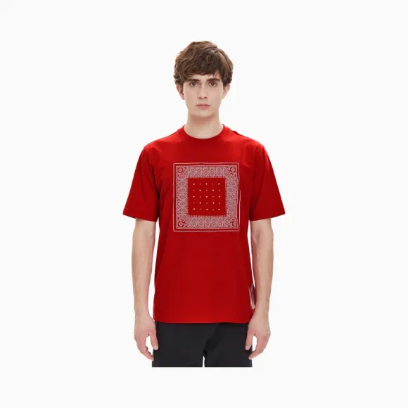 卡尔文·克莱恩/Calvin Klein 男士新春系列圆领短袖针织休闲上装 4MS9K172-休闲运动系列