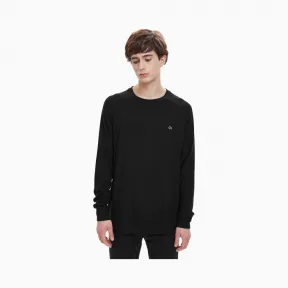 卡尔文·克莱恩/Calvin Klein 男士新款LOGO圆领针织休闲上装 4MS9W336-休闲运动系列