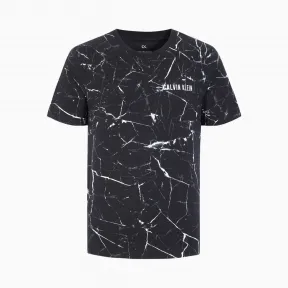 Calvin Klein 男装 印花运动短袖T恤 4Mt0K143-休闲运动系列