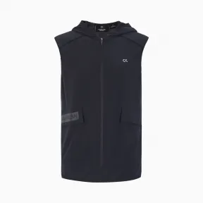 Calvin Klein 男装 冷感科技合身连帽马甲 4Mt0O608-休闲运动系列